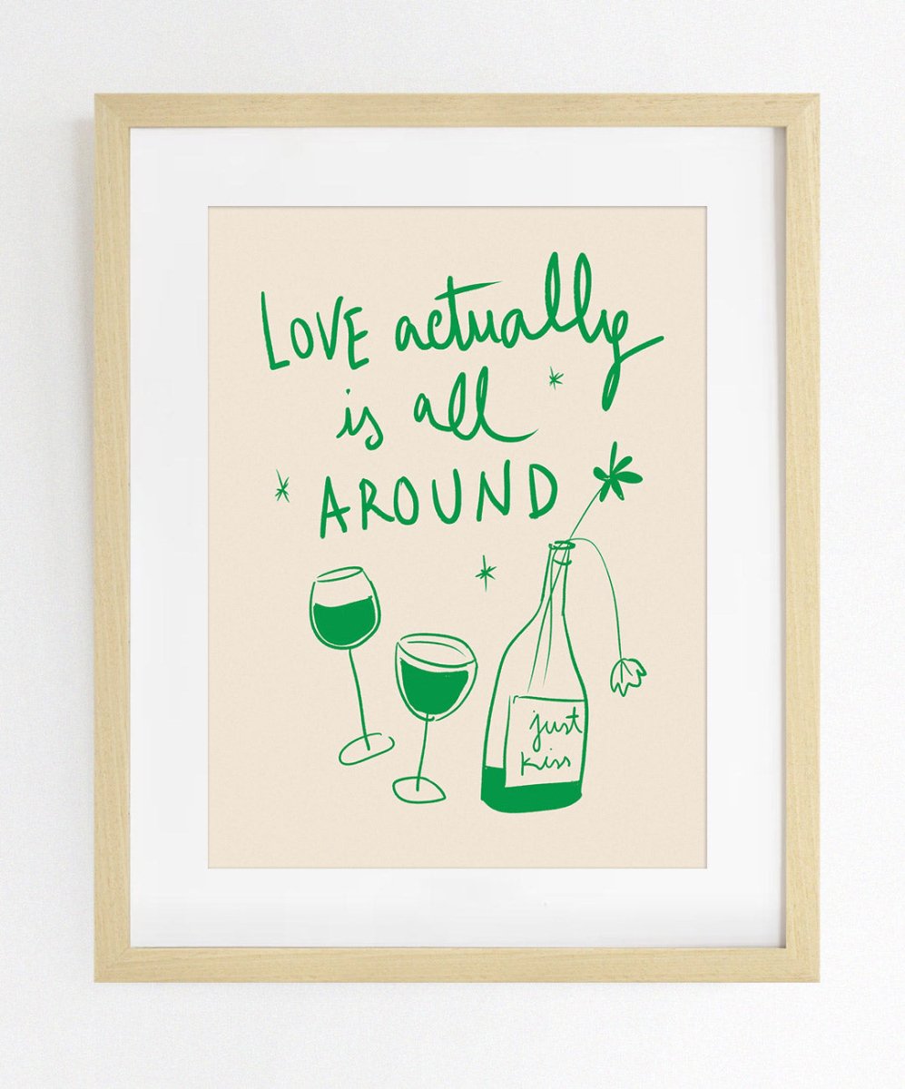 Love actually is all around - Posters Catita illustrations
