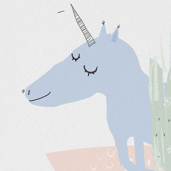 Poster La licorne - Posters Catita illustrations