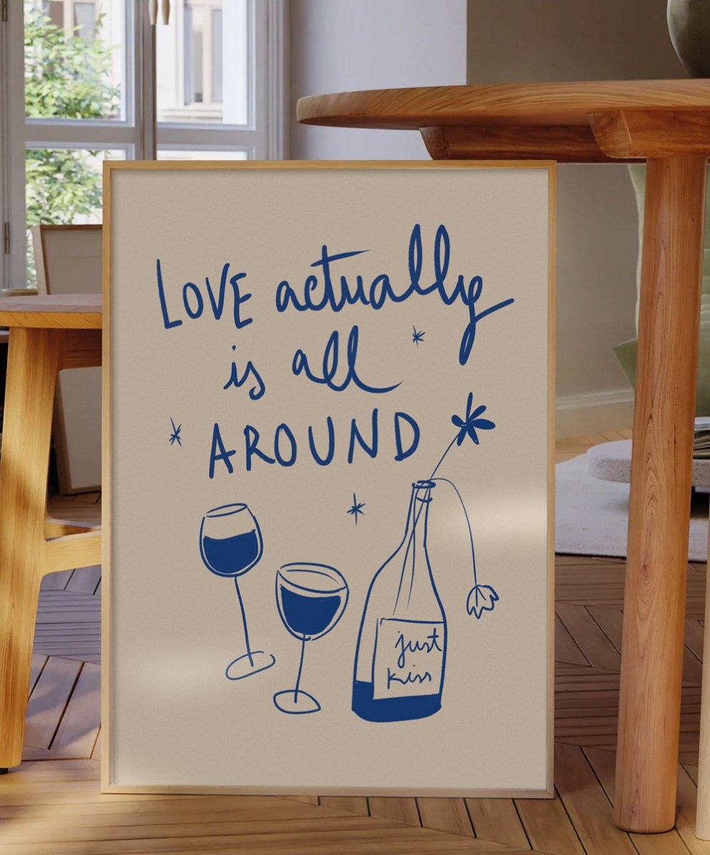 Love actually is all around - Posters Catita illustrations