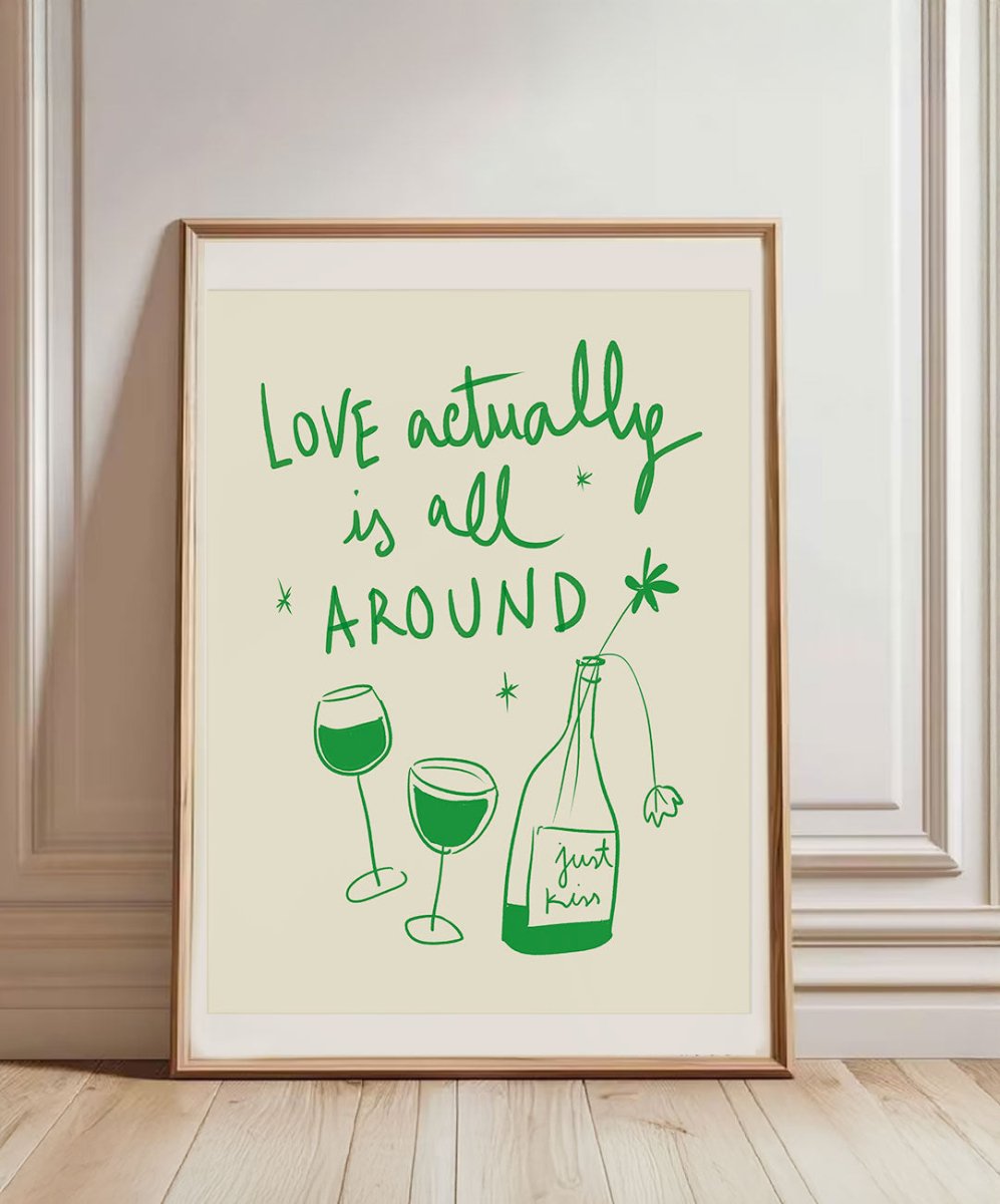 Love actually is all around - Posters Catita illustrations