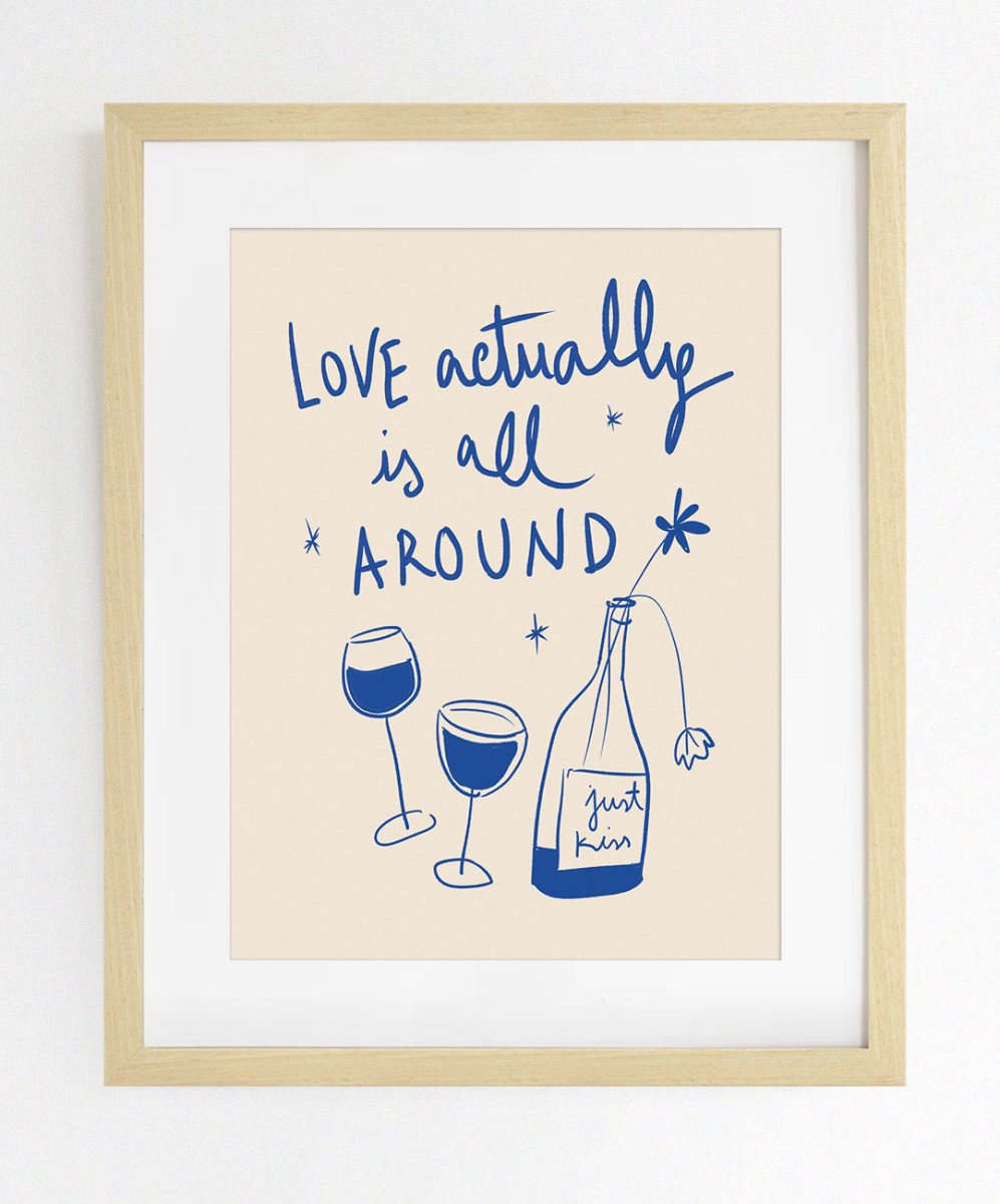 Love actually is all around - Posters Catita illustrations