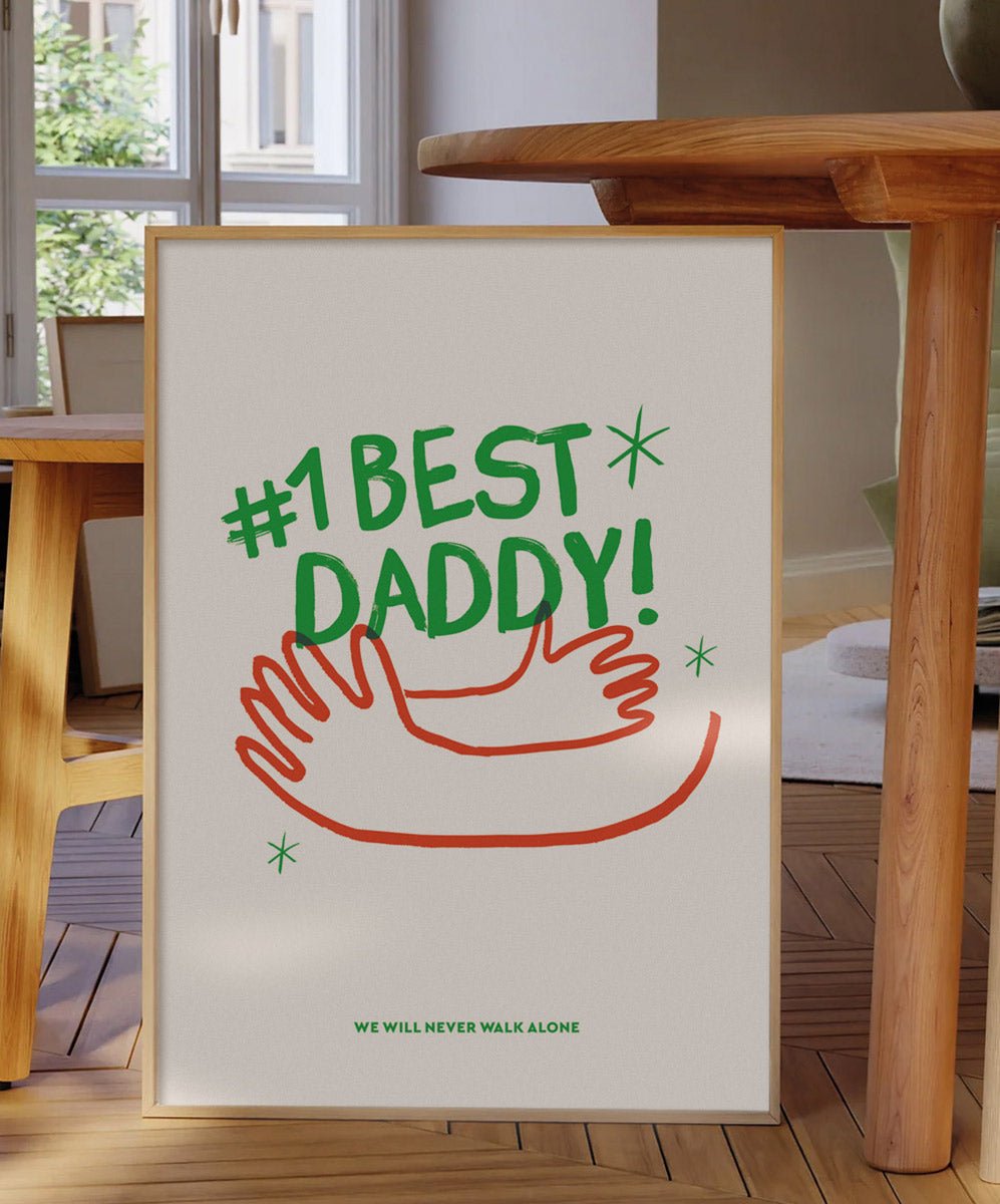 Poster 1 Best Daddy - Posters Catita illustrations