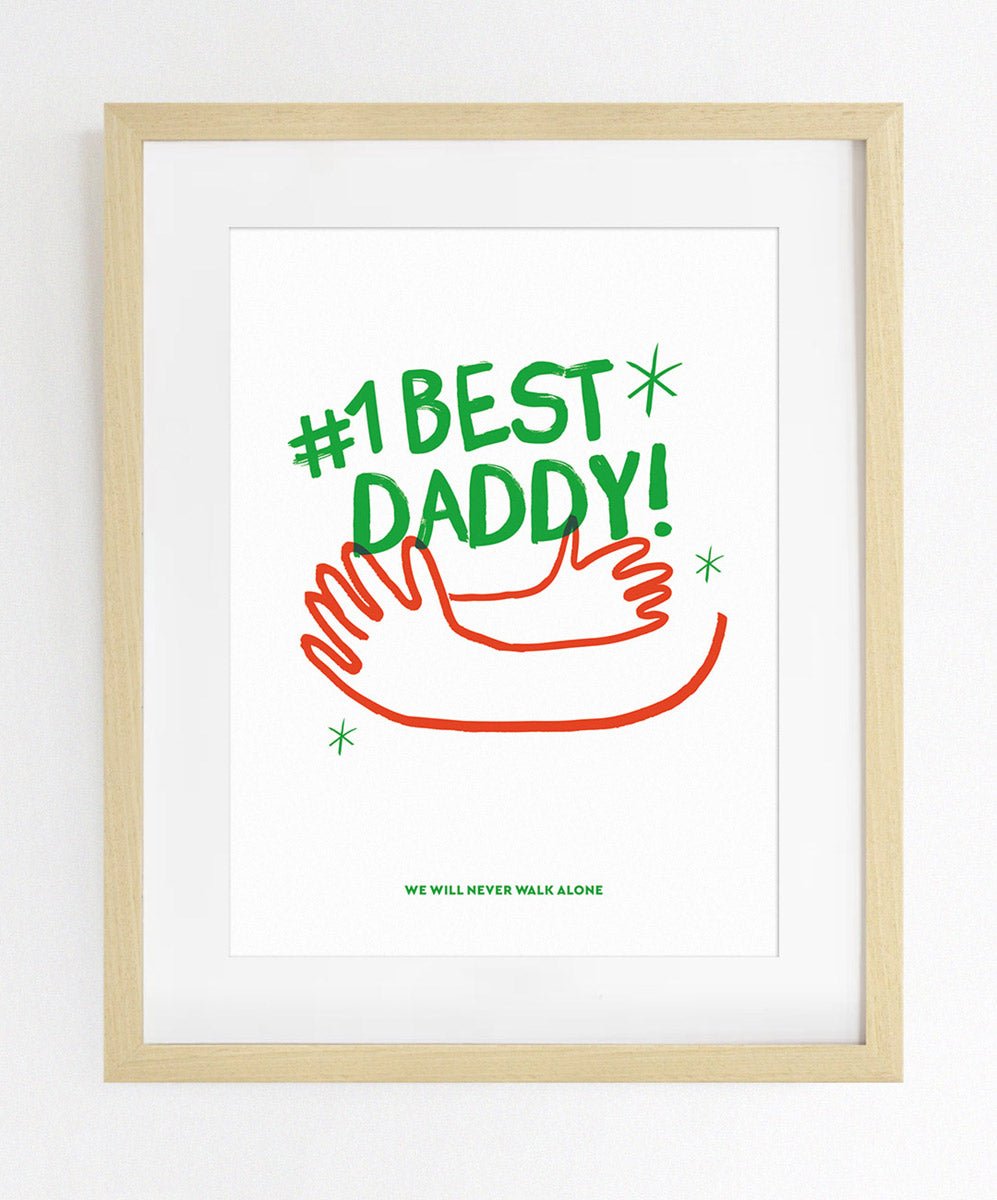 Poster 1 Best Daddy - Posters Catita illustrations