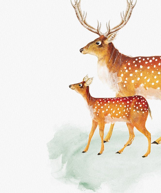 Poster Oh deer! - Posters Catita illustrations